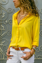 Camicia elegante donna maniche lunghe - Francesca